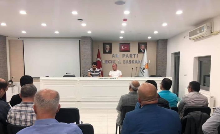 AK Parti İl Teşkilatı Toplantısı yapıldı