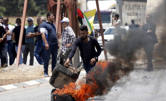 Bahreyn’deki çalıştaya karşı Batı Şeria’da protesto