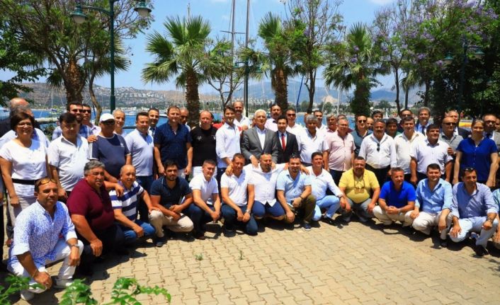 Başkan Gürün Bodrum Muhtarları ile Buluştu
