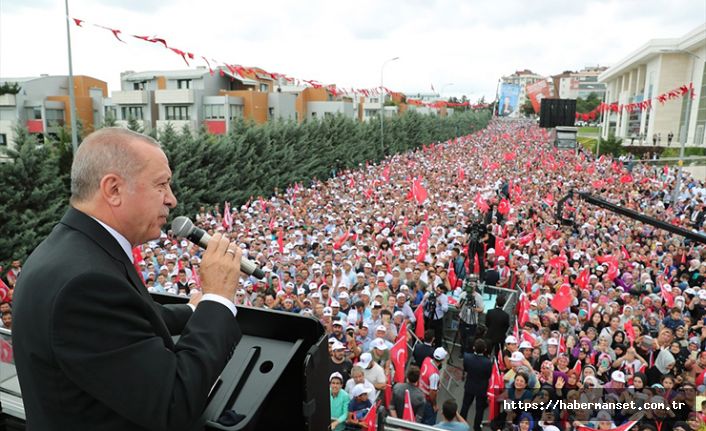 Cumhurbaşkanı Erdoğan: “Pazar günü Sisi mi, Binalı Yıldırım mı?”