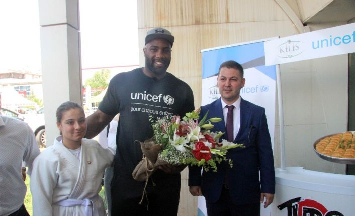 Dünya şampiyonu Fransız judocu Riner’e Kilis’te