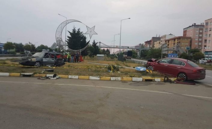 Giresun’da trafik kazası: 1 ölü, 2 yaralı