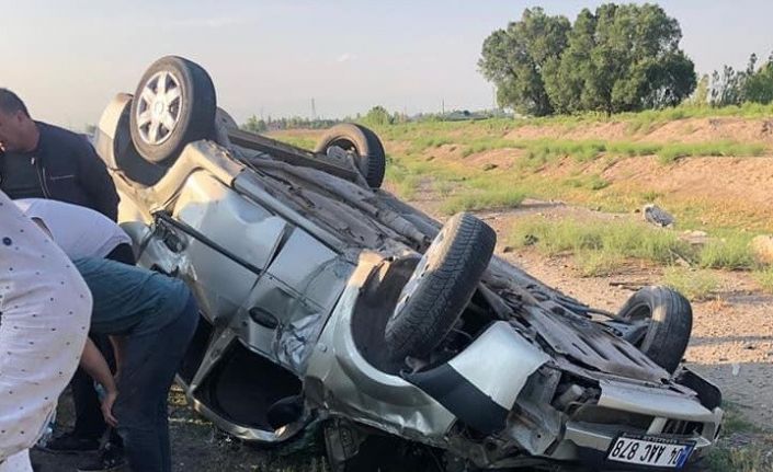 Iğdır’da trafik kazası : 1 yaralı