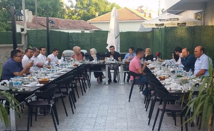 Kulu Adliyesi personelinden veda yemeği