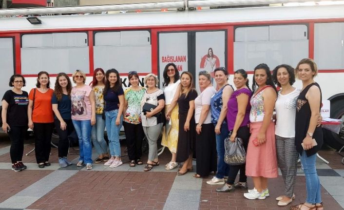 Nazilli’de kadınlardan kök hücre ve kan bağışı