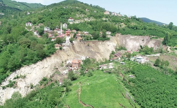 Ordu’da afete maruz bölgedeki 69 hane boşaltıldı