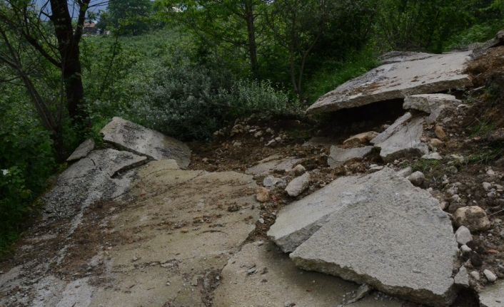 Ordu’daki heyelan bölgesinde bekleyiş sürüyor