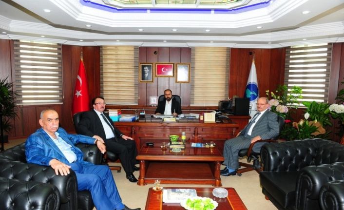 Rektör Şevli’ye ziyaretler devam ediyor