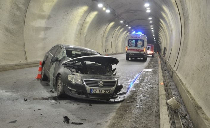 Tüneldeki kazada 1 kişi hayatını kaybetti