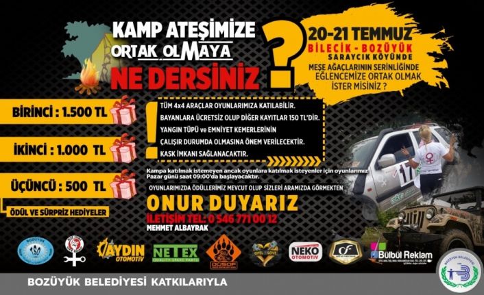 Bozüyük’te Off Road heyecanı yaşanacak