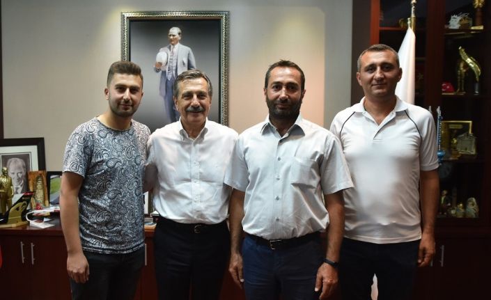 CHP Çeltik ilçe başkanı Yalavaç’tan Ataç’a ziyaret