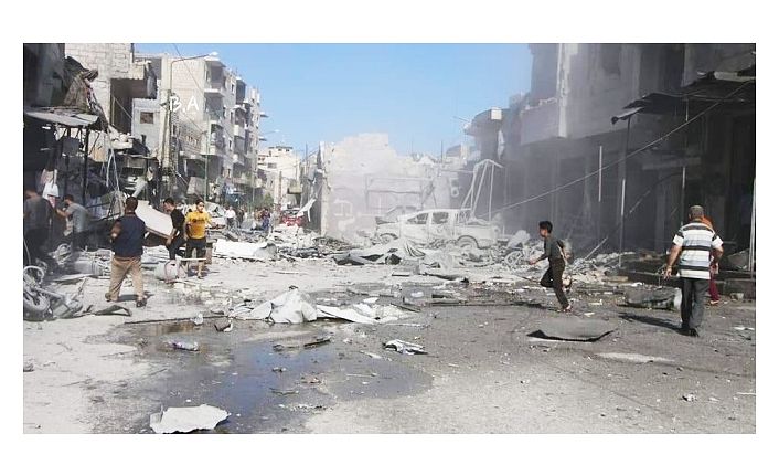 Esad rejimi ve Rus savaş uçakları İdlib'e yine saldırdı