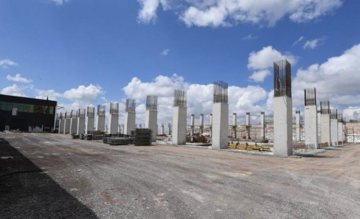 Kayseri OSB Uluslararası Fuar ve Kongre Merkezi İkinci Etap İnşaat Çalışmaları Devam Ediyor