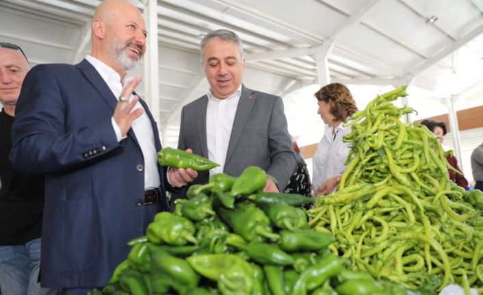 Kocasinan’da yüzde 100 organik pazar açıldı