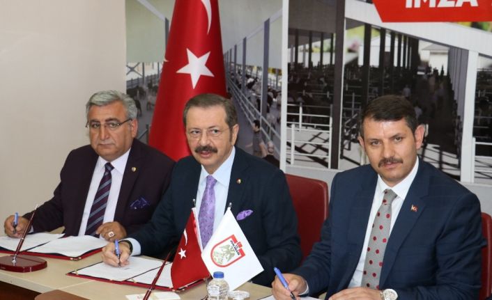 Sivas’ta Canlı Hayvan ve Ot Borsası protokolü imzalandı