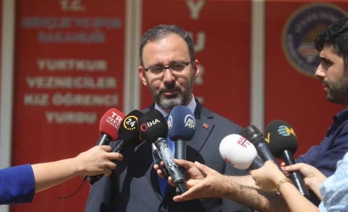 Bakan Kasapoğlu: “Sonuçlar internet adresimizde an itibariyle mevcuttur"