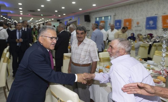 Başkan Büyükkılıç, Tomarza’dan sonra Talas’ta