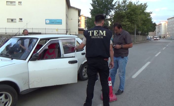Erzurum’da huzur operasyonu