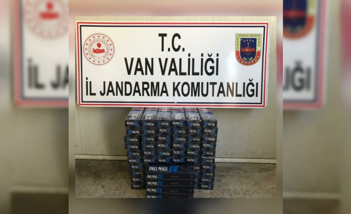 Gevaş’ta 640 paket kaçak sigara ele geçirildi