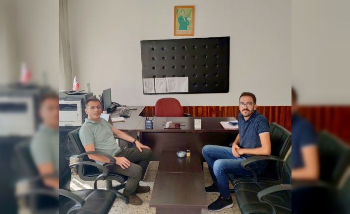 Kaymakam İlhan veda ziyaretlerinde bulundu