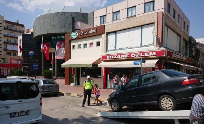 Kumluca’da kurallara uymayan araçlar çekilecek