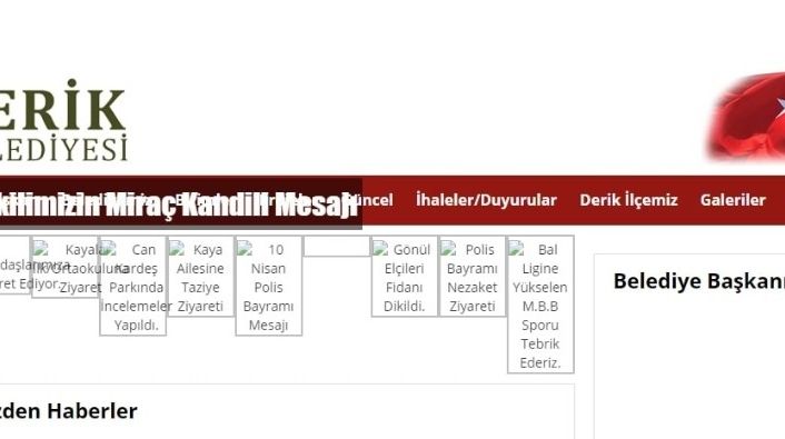 Mardin’de HDP’li belediyeler resmi web sitelerinde Atatürk ve Türk bayrağı resmini kaldırdı
