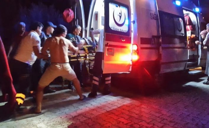 Motosikletten ateş açıldı