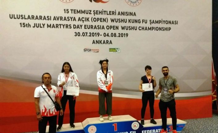 Müdür Vekili, Avrasya ve Balkan Wushu Kungfu Şampiyonu oldu