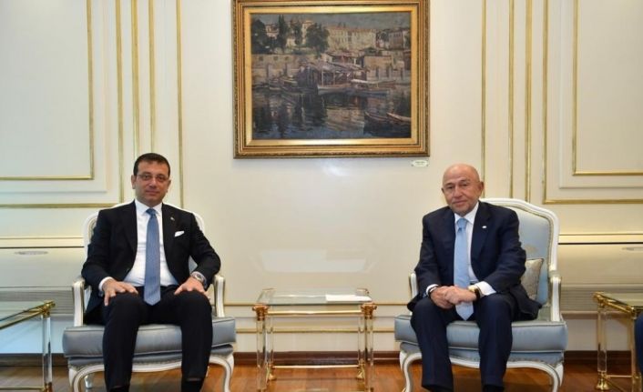 Nihat Özdemir’den İBB Başkanı İmamoğlu’na ziyaret