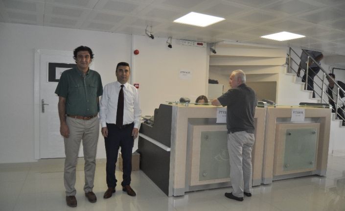 PTT yeni şubesiyle hizmet vermeye başladı