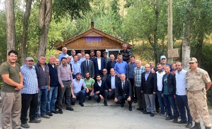 Vali Epcim muhtarlarla bir araya geldi