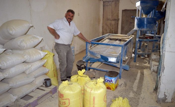 Ağrı’da değirmen çarkları dönmeye başladı