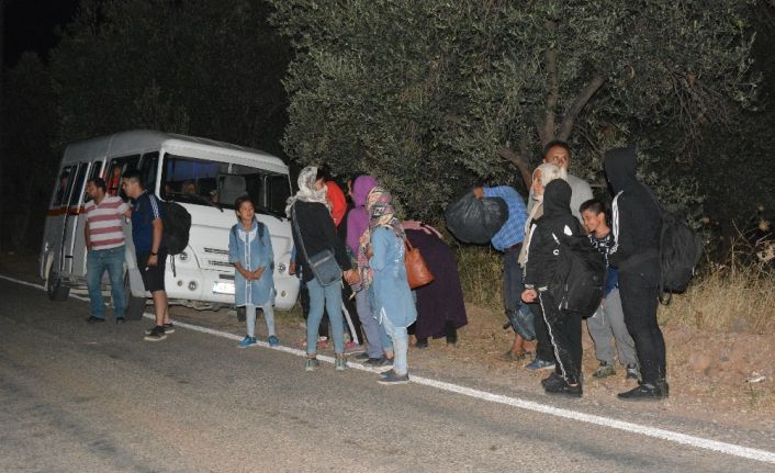 Çanakkale’de 103 mülteci yakalandı