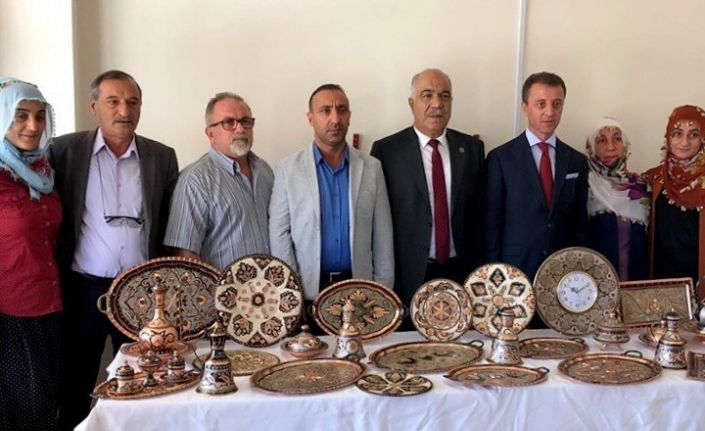 Çöpler köyünde bakır sergisi açıldı
