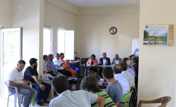 DTSO yönetimi, Metal İşleri Sanayi Sitesi esnafı ile bir araya geldi