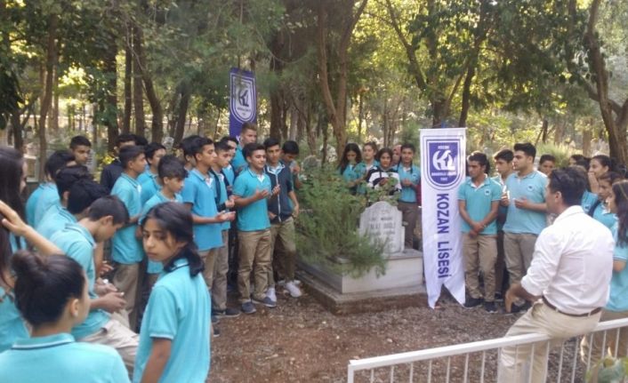 Efsane Müdür merhum Talat Dağlı, kabri başında anıldı