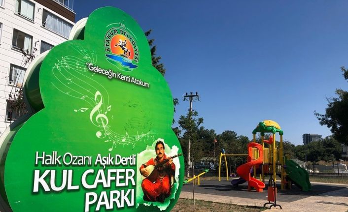 Halk Ozanı Aşık Dertli Kul Cafer’in adı parka verildi