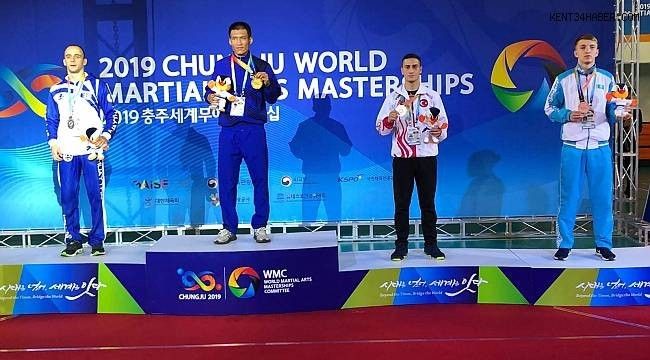 Kartallı genç dövüşçü Güney Kore’den madalyayla döndü