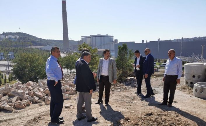 Milletvekili Yaman ve Başkan Şayir çalışmaları inceledi