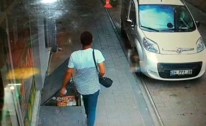 (ÖZEL) Fatih’te restorana giren hırsız para dolu çantayı böyle çaldı
