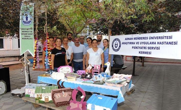 Psikiyatri Servisi Hastalarının Ürünleri ile Kermes Düzenlendi