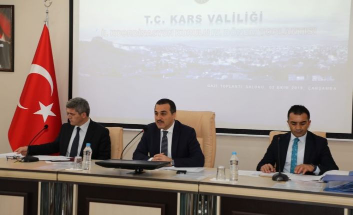 2019 Yılı 4. Dönem İl Koordinasyon Kurulu Toplantısı yapıldı