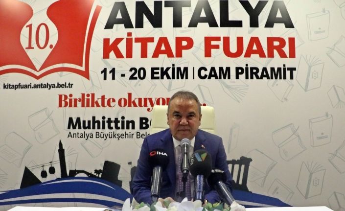 Antalya Kitap Fuarı ‘Birlikte okuyoruz’ sloganıyla kapılarını ziyarete açıyor