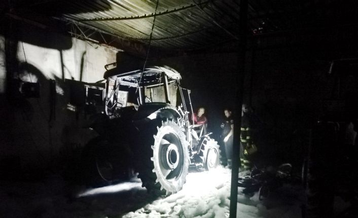 Aydın’da depo yangını