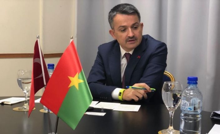 Bakan Pakdemirli: “Burkina Faso’ya ihracatımız 52,7 milyon dolar, ithalatımız 8,7 milyon dolar”