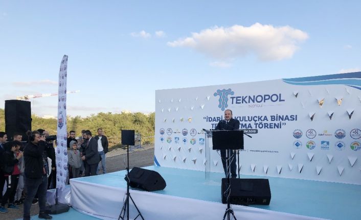 Bakan Varank, Teknopol İstanbul İdari Bina ve Kuluçka Merkezi Temel Atma Töreni’ne katıldı