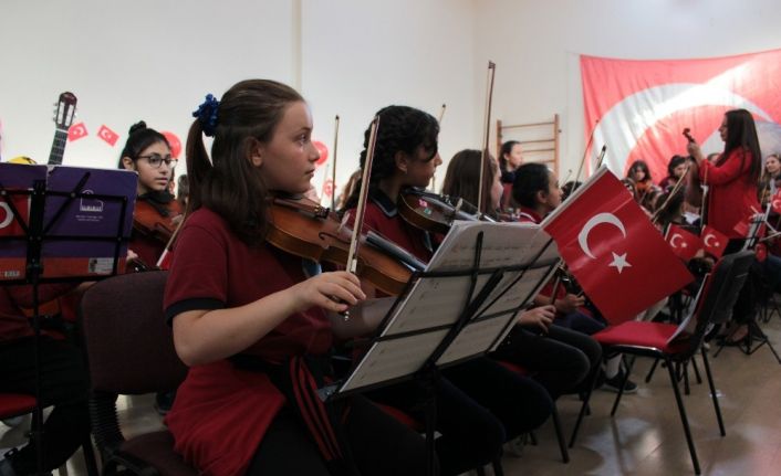 Barış Pınarı Harekatı’nın kahramanlarına bir destek de çocuklarından geldi