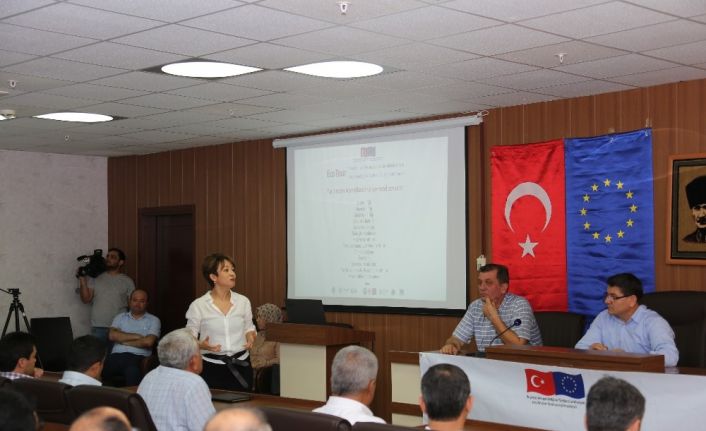 Erdemli’de AB destekli proje eğitimlerine başlandı