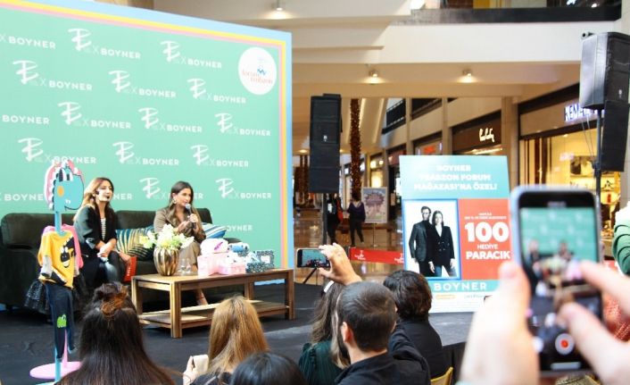 Eşi Trabzonlu olan Buse Terim ilk kez geldiği Trabzon’da ilgi odağı oldu