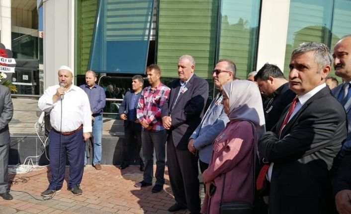 Hayatını kaybeden itfaiyeci dualarla uğurlandı